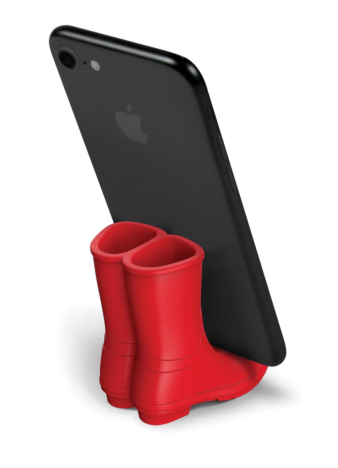 Fred 5216342 Reboot - Botas de Lluvia de Silicona para teléfono Celular, Color Rojo
