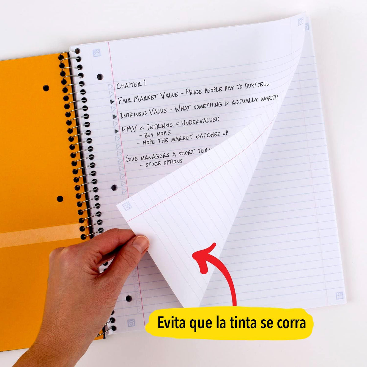 Five Star cuaderno de espiral, 5 materias, con renglones, 200 hojas de papel, 27.9 cm x 21.59 cm, Verde, 1 paquete