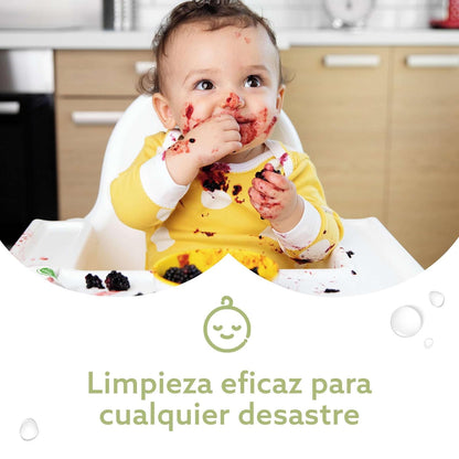WATERWIPES, Toallitas Húmedas Texturizadas para Niños en Desarrollo, Limpieza, Hipoalergénicas, 9 Paquetes Incluidos