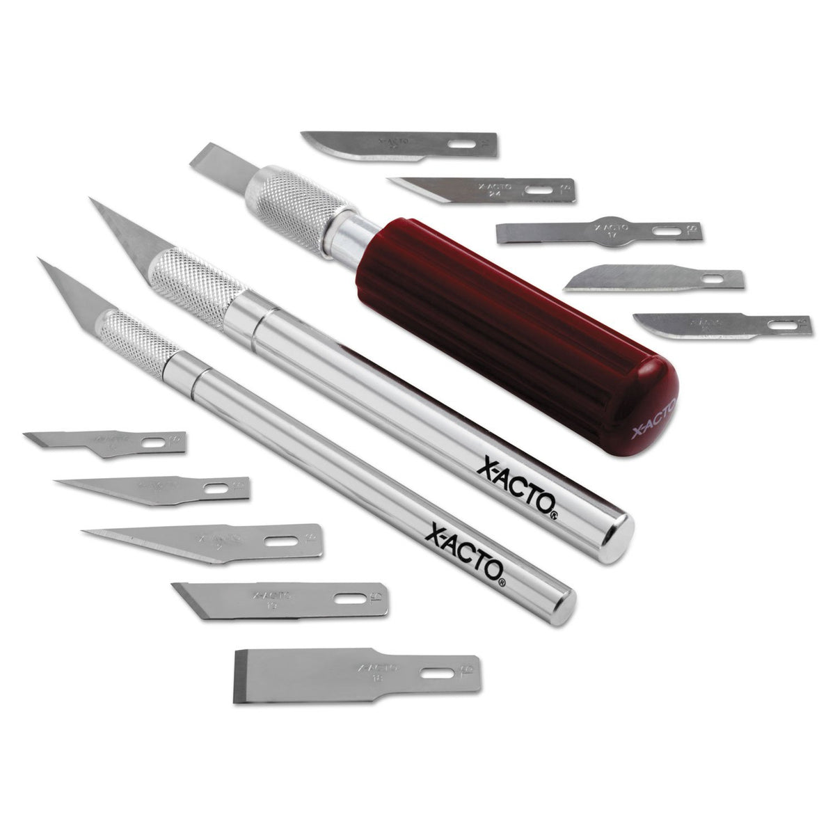 X-ACTO Compression Basic Knife Set, Great for Arts and Crafts, including Pumpkin Carving