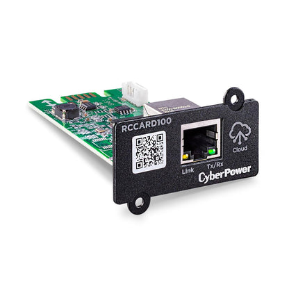 CyberPower RCCARD100, Tarjeta de Administración Remota para UPS, Monitoreo en la Nube, Plug-and-Play