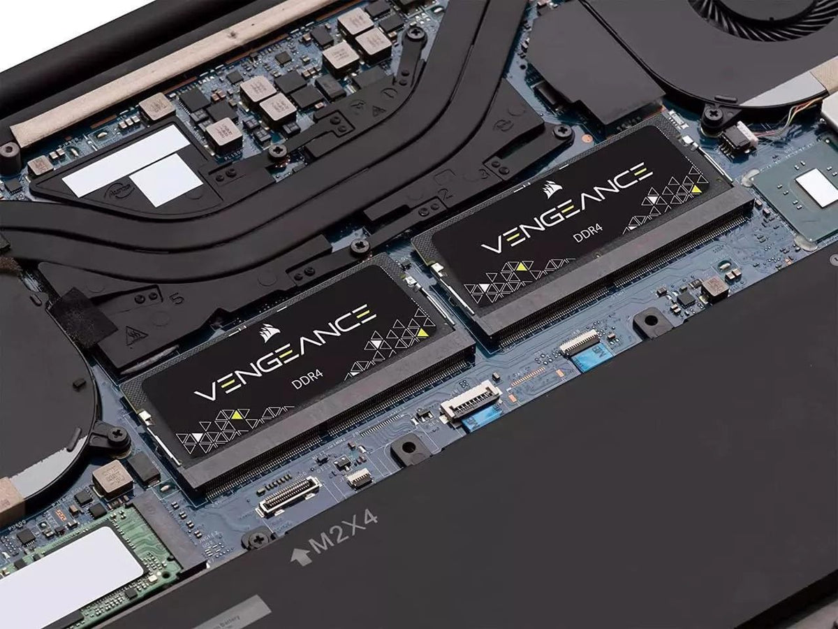 Corsair Vengeance SODIMM 16GB (1x16 GB) DDR4 hasta 3200MHz CL22 Memoria para portátiles/portátiles (Compatible con procesadores Intel Core de 11ª generación) Negro