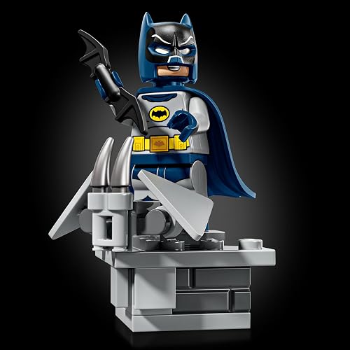 LEGO® DC Batman™: Batimóvil de la Serie Clásica de TV Set de Construcción Coleccionable Inspirado en el vehículo de la Serie de 1966, Regalo Creativo para Fans Adultos 76328