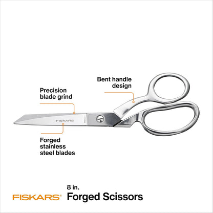 Fiskars 8 Inch Forged Scissors