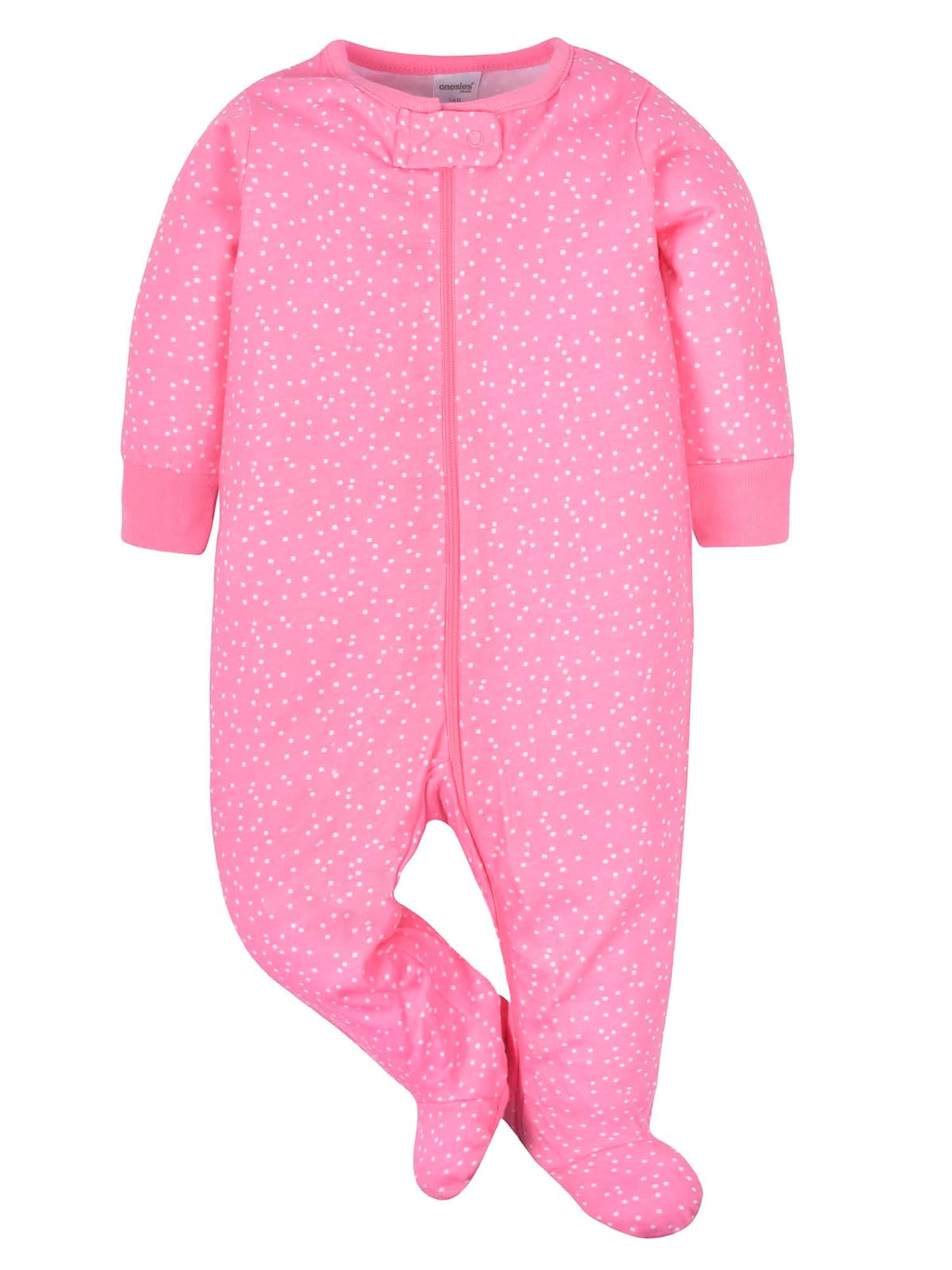 ONESIES Brand Baby Girls' 4-Pack Sleep 'N Play Footies Multi Pack
