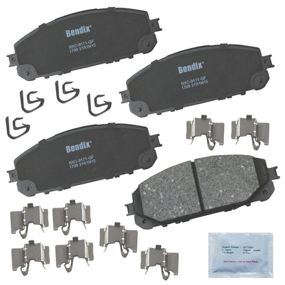 Bendix Priority 1 Pastillas de Freno de Cerámica - CFC1709