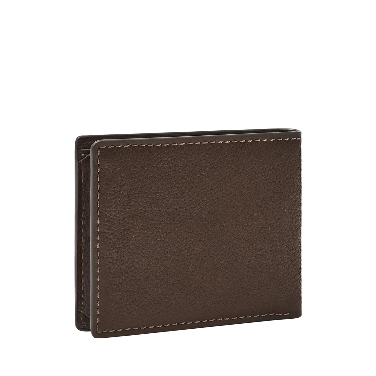 Cartera plegable Fossil Carson de piel en color marrón para hombre