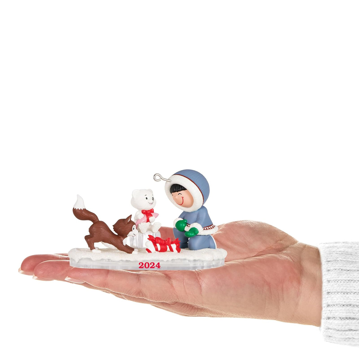 Hallmark - Adorno navideño de Recuerdo 2024, Frosty Friends 2024, Regalos para coleccionistas de muñeco de Nieve