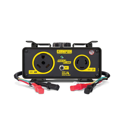 Champion Power Equipment 100740 Kit paralelo de 30 amperios ParaLINK para conectar dos generadores inversores de 2000 a 3000 vatios, listos para RV