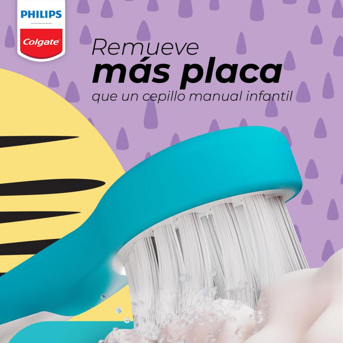 Colgate Philips Sonicpro 10 KIds Cepillo de dientes eléctrico | 31.000 Movimientos por Minuto, Seguro y Suave Para los Dientes de los niños, Funcional con App Interactiva de Cepillado