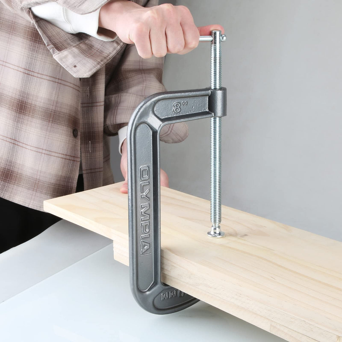 Olympia Tools Abrazadera en C (8" x 4") 38-148