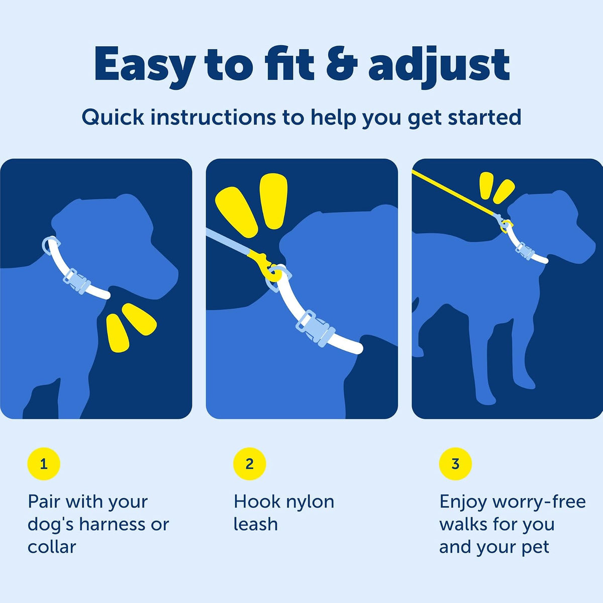 PetSafe Nylon Leash, 3/4" x 4', Red