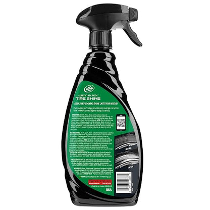 TURTLE WAX, Wet’N Black Abrillantador de Llantas, 680 ml