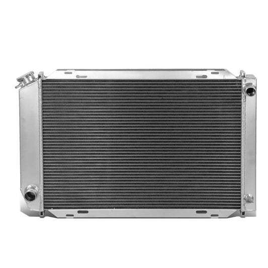 DNA Motoring RA-FM79-3 Radiador de Aluminio de 3 Filas para Mustang 79-93, Metálico