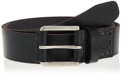 Timberland Cinturón Negro Hombre Golf 100% Cuero Cierre con hebilla Recto Sólido Adulto Hombres - Negro - - 3-6 Meses