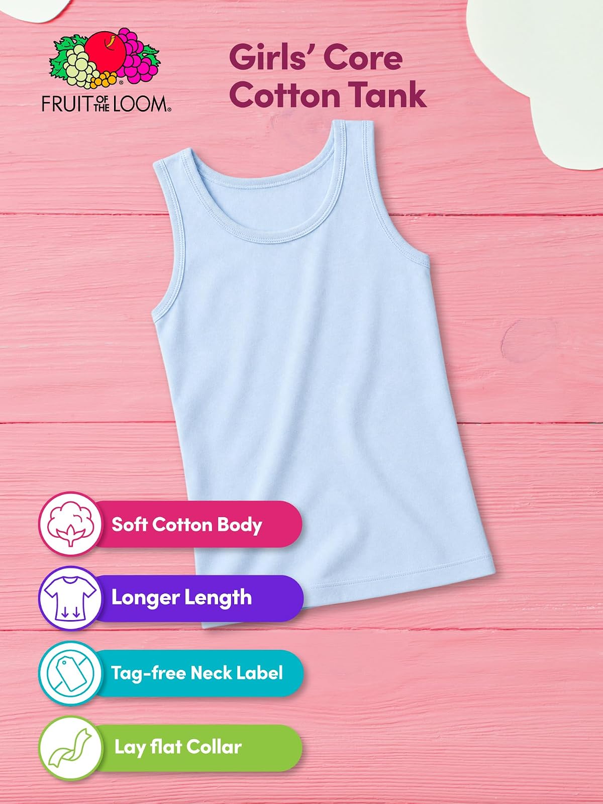 Fruit of The Loom Playera para Mujer Camiseta Niñas