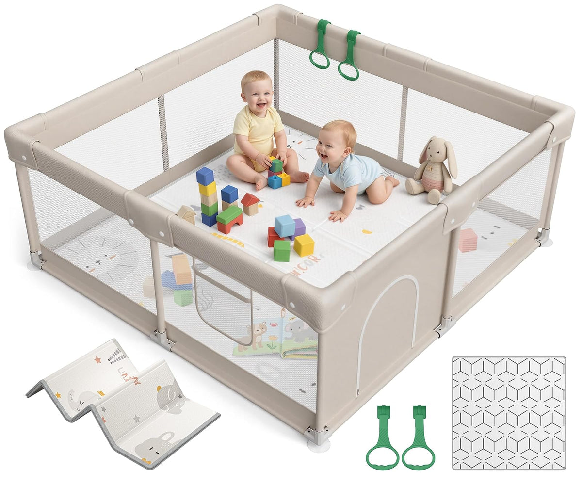 ZEEBABA Parque Infantil para Bebé 47x47