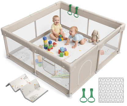 ZEEBABA Parque Infantil para Bebé 47x47