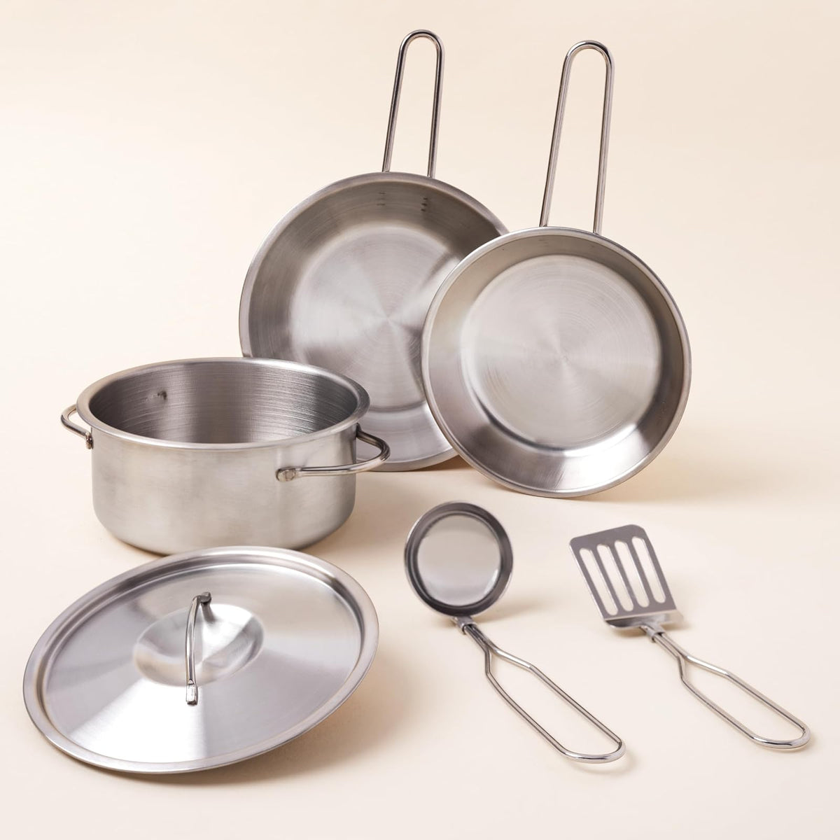 KidKraft 63186 Juego Infantil de Utensilios de Cocina Deluxe, Juego de imitación para niños con Comida de Juguete de Aspecto Realista