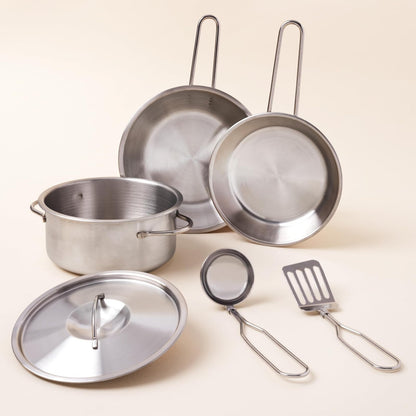 KidKraft 63186 Juego Infantil de Utensilios de Cocina Deluxe, Juego de imitación para niños con Comida de Juguete de Aspecto Realista