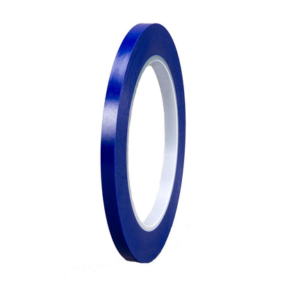 3M Cinta de Vinilo 471+ para Enmascarar Líneas Finas, Azul Índigo - 1 - 4 in x 36 yd