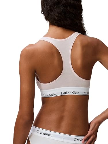 Calvin Klein Bralette Moderno de algodón sin Forro. Sujetador para Mujer