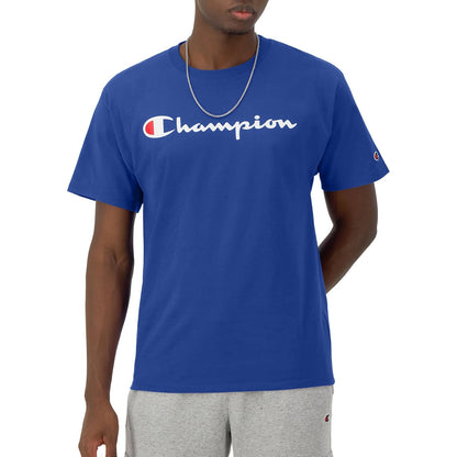 Champion LIFE Playera Cuello Redondo para Hombre - XS - Surf The Web-Y07718