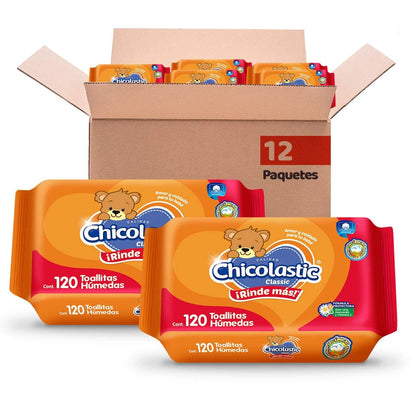 Chicolastic Classic, Toallas Húmedas para Bebé, 1440 Toallas