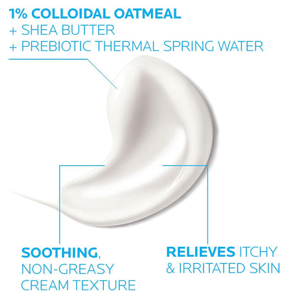 La Roche-Posay Lipikar - Crema eccema relajante con chimenea coloidal de 6,76 fl. Oz.