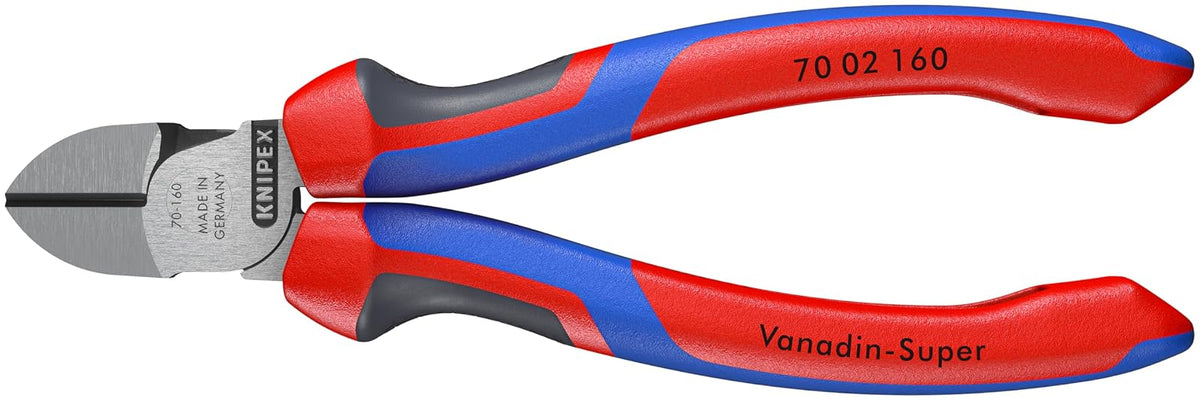 KNIPEX 70 02 160 Pinzas de corte diagonal acabado pavonado 160 mm