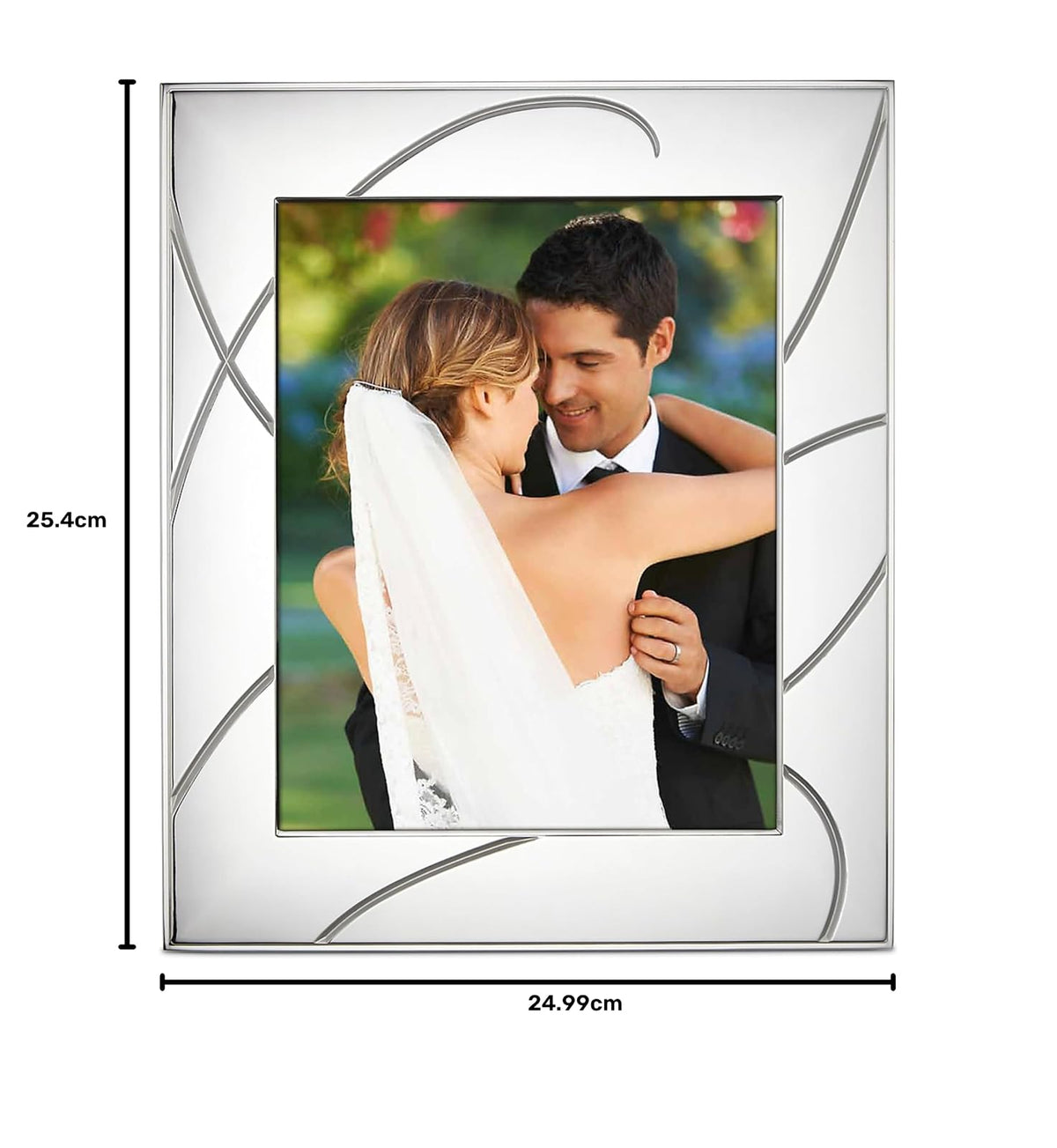 Lenox Bridal Adorn Frame, 8 x 10 pulgadas, metálico