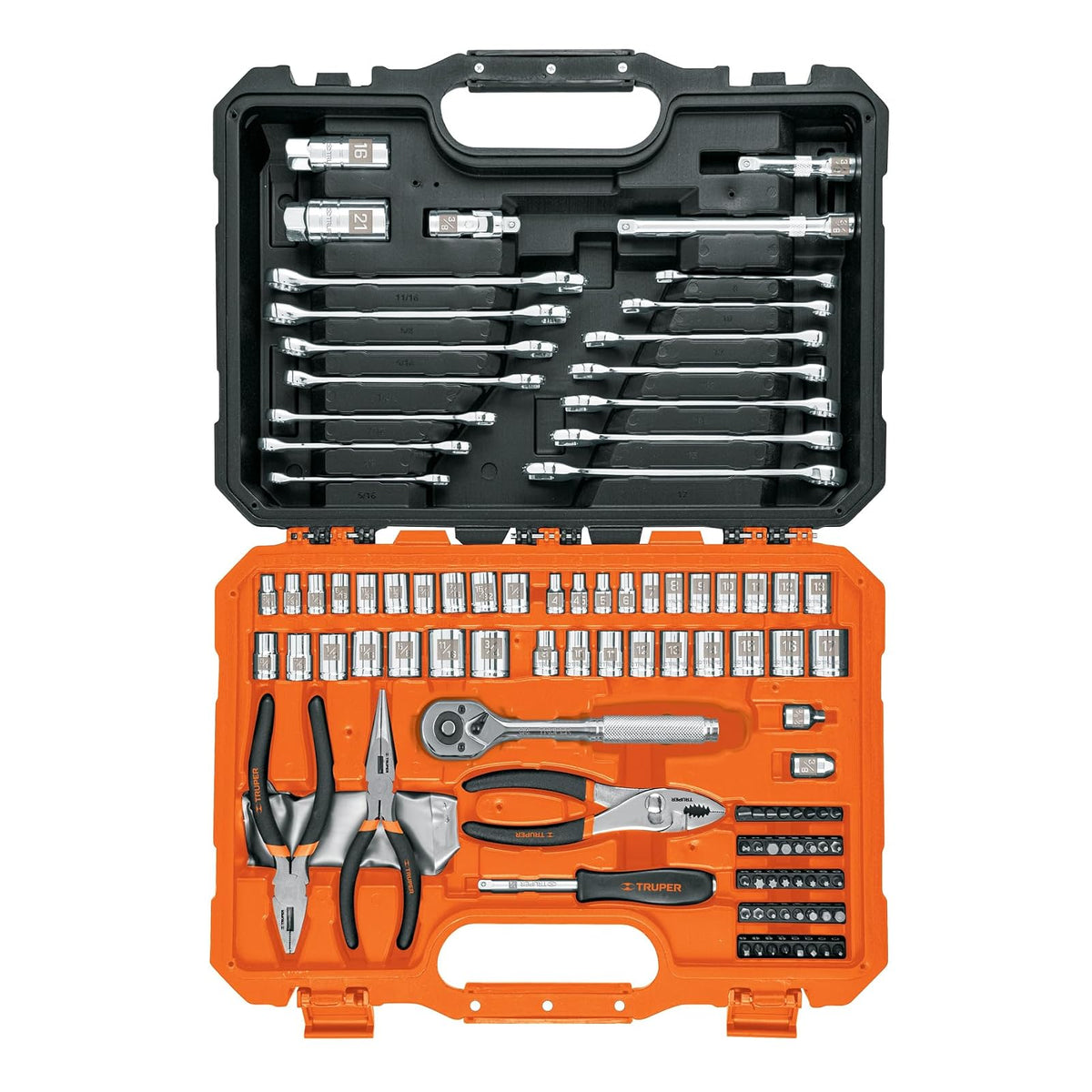 Truper SET-124, Juego de herramienta, 119 piezas