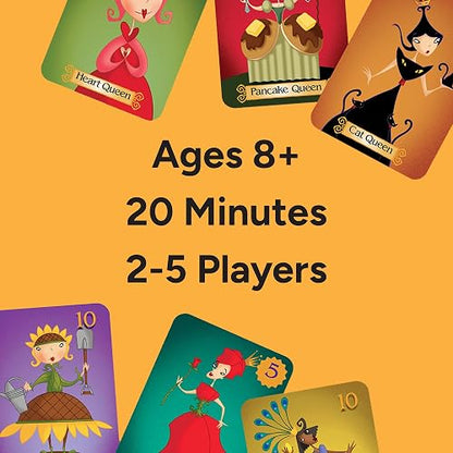 Gamewright Juego de Cartas Sleeping Queens, 79 Cartas