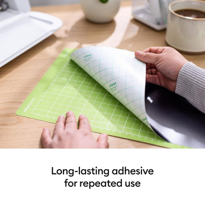 Cricut Mat - Paquete variado (4 unidades, 8.5 x 12 pulgadas) | Para máquina Joy Xtra - Incluye 2 Standard Grip y 2 LightGrip