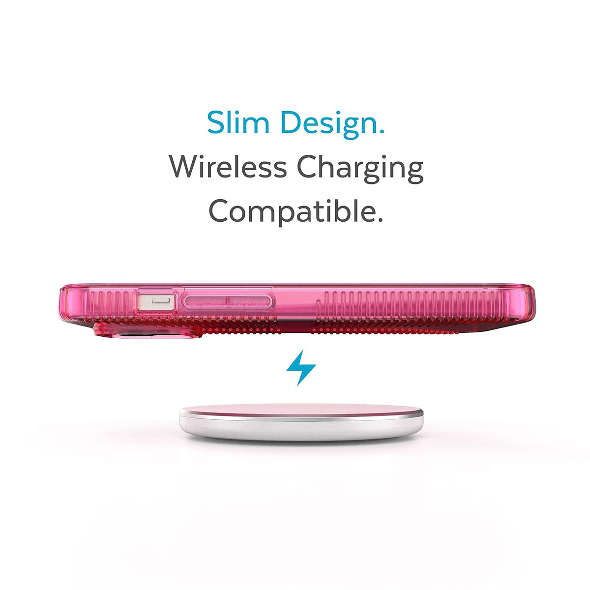 Speck - Funda transparente para iPhone 14 y iPhone 13, protección contra caídas, resistente a los arañazos y antiamarilleamiento, funda de doble capa para iPhone 14 y iPhone 13 modelo de 6.1 pulgadas,