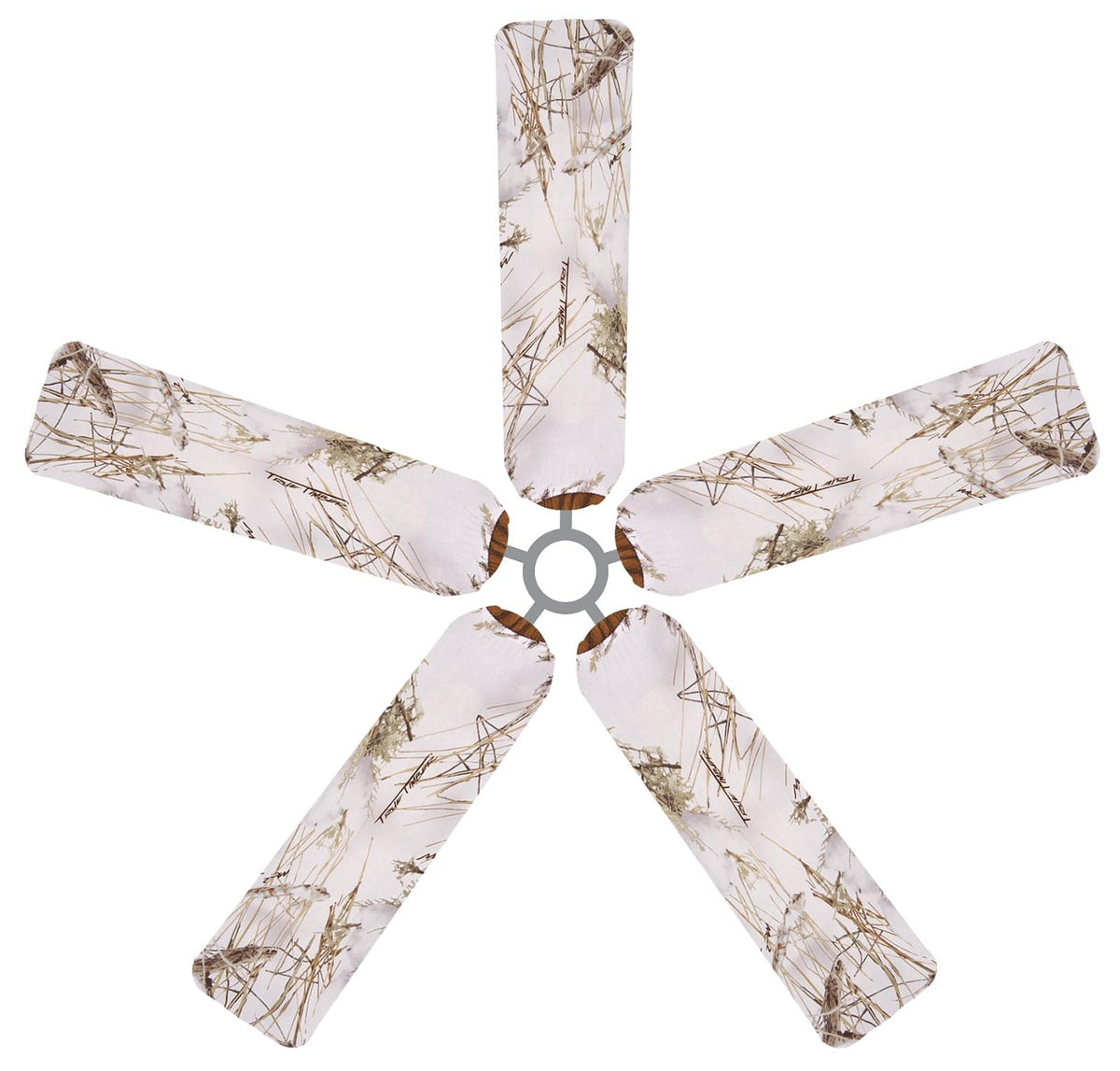 Fan Blade Designs MC2 Snow Camo - Cubiertas para ventilador de techo