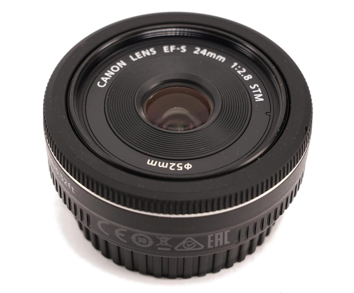 Canon 9522B002 Lente EF-S 24mm f/2.8 STM, 24 Meses, Negro