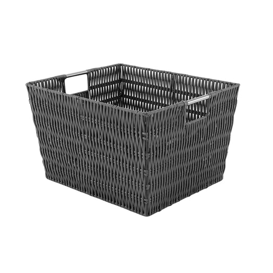 Whitmor Rattique Organizador Bolsa de Almacenamiento, Casual, Gris, 1