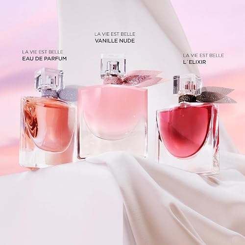 Lancôme La Vie Est Belle Eau de Parfum - Perfume Floral Dulce Mujer | Fragancia de Larga Duración - Notas de Iris, Pachulí, Vainilla Cálida y Azúcar Hilada - Perfume Floral y Dulce para Mujer