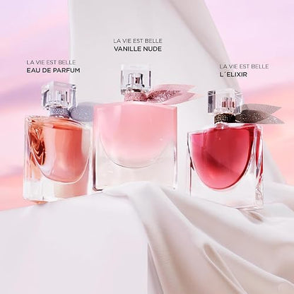 Lancôme La Vie Est Belle Eau de Parfum - Perfume Floral Dulce Mujer | Fragancia de Larga Duración - Notas de Iris, Pachulí, Vainilla Cálida y Azúcar Hilada - Perfume Floral y Dulce para Mujer