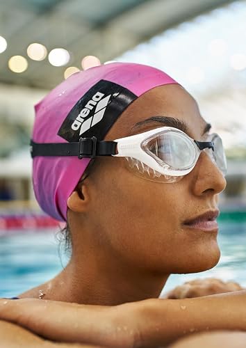 Arena - anteojos de natación Unisex para Adultos, Suaves, antiempañantes, para Hombres y Mujeres, diseño Ligero, cómodo, con Sellos Acolchados, Lentes sin Espejo