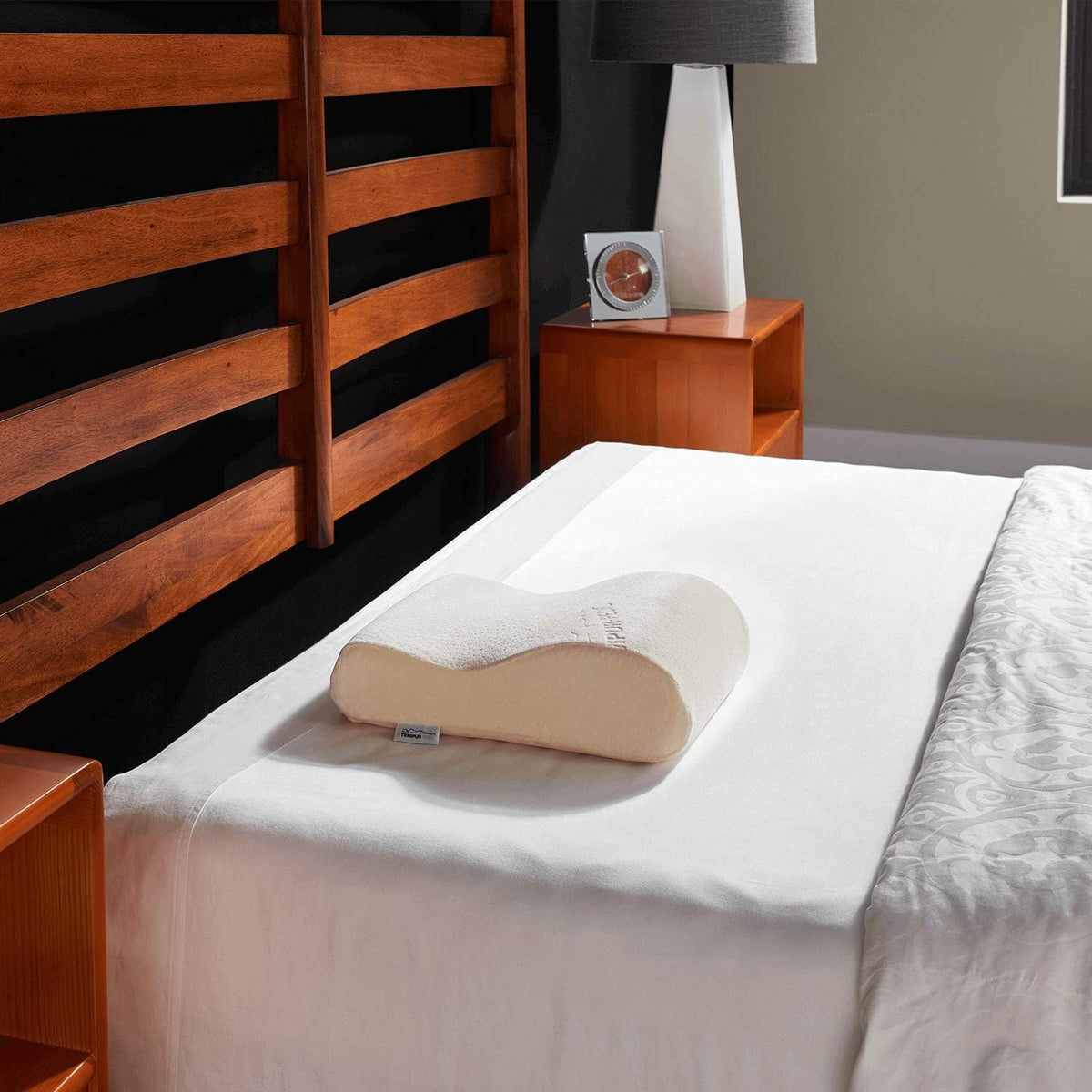 TEMPUR-Pedic TEMPUR - Almohada para Cuello, Viajes, Color Blanco