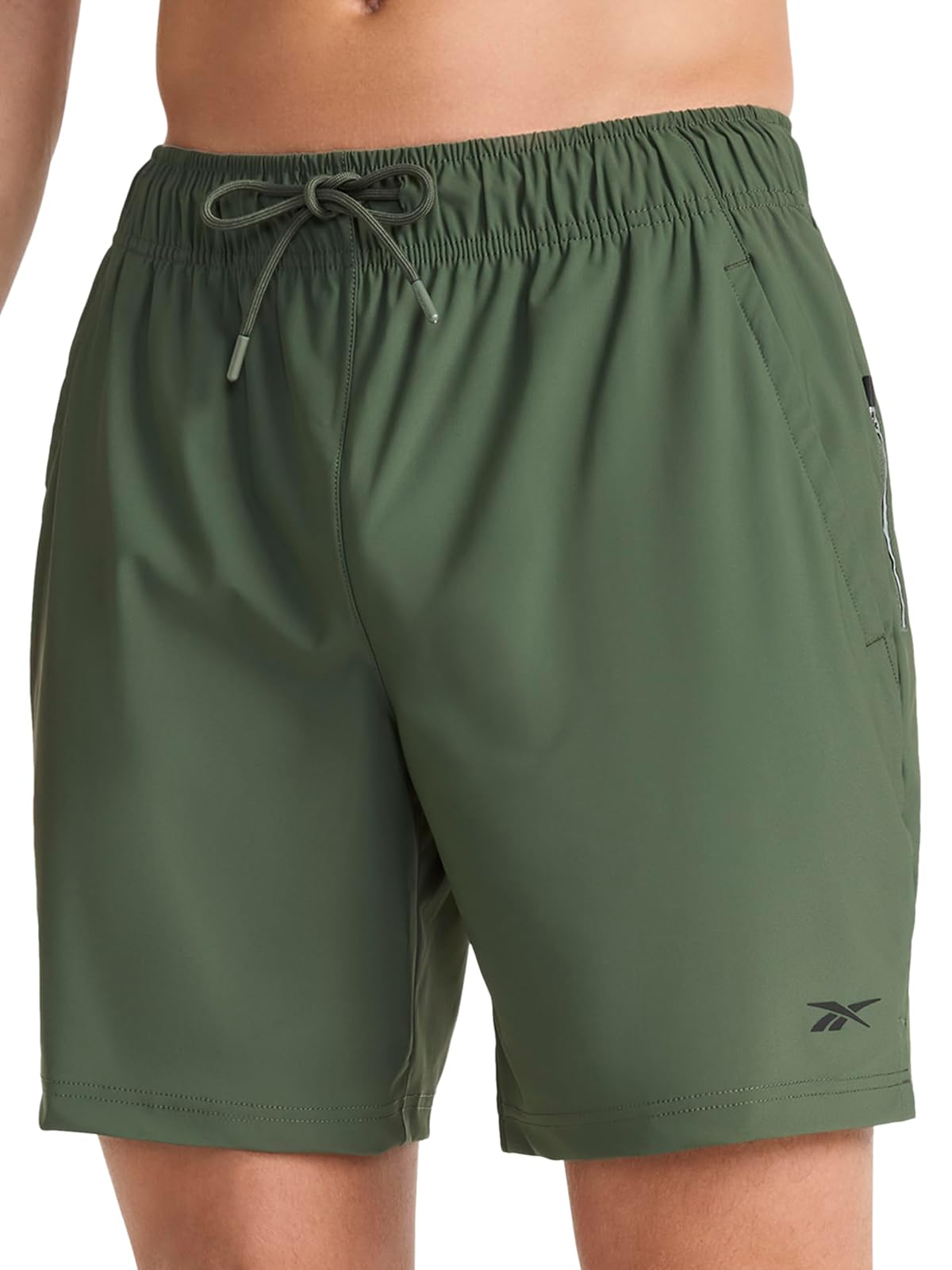 Reebok Pace Training 7” Short Pantalones Cortos Hombre - CH - Verde grano