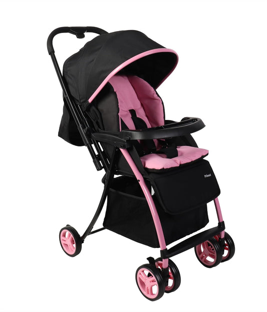 PRINSEL | Carriola para Bebé | Carriola de Viaje/Paseo | Golf LX | Rosa | De 0 Meses a 3 Años, Hasta 18 kg, Multiposiciones, Charola Desmontable, Amplia Canastilla, Manillar Reversible | Artículos para Bebés - Recién Nacidos