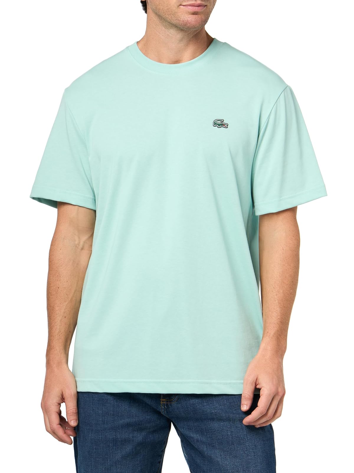 Lacoste Playera Técnica Ligera para Hombre - CH - Pastille Mint