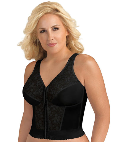 Exquisite Form Brasier de Postura con Encaje y Cierre Frontal - Negro - - 36D