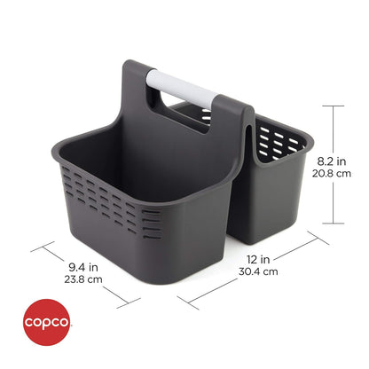 Copco Basics - Cesta para baño y Ducha, Color Gris carbón