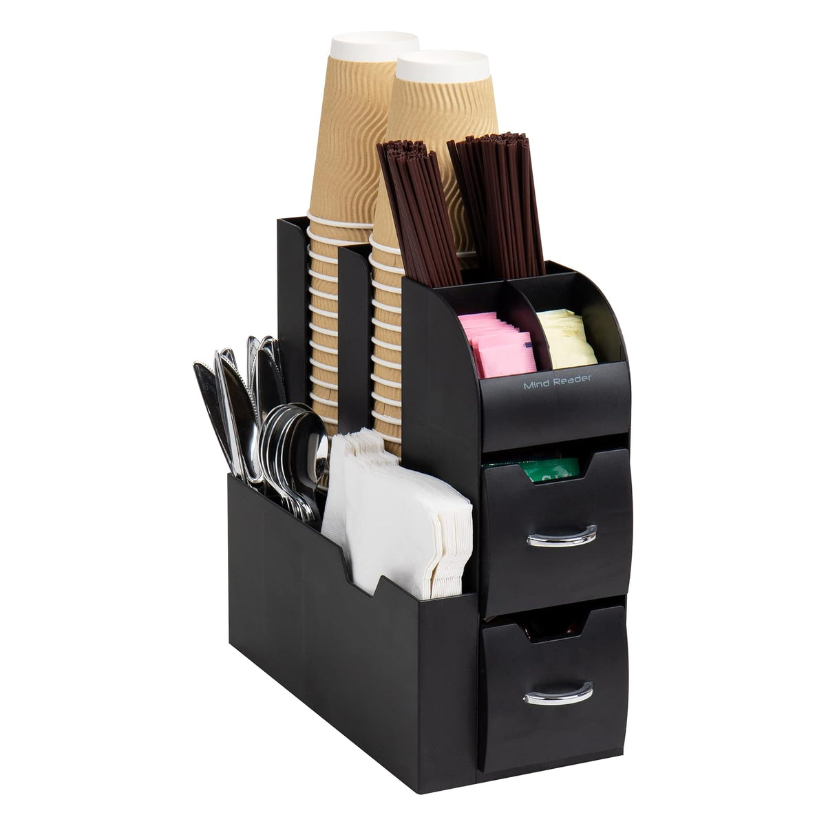 Mind Reader Organizador de Condimentos para Café - Black