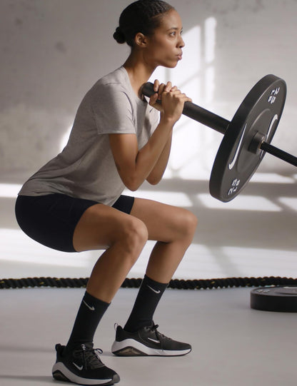 Nike Nike One Bike Shorts mit Taschen und Hohem Bund für Damen (Ca. 20,5 Cm) Pantalones Cortos Mujer