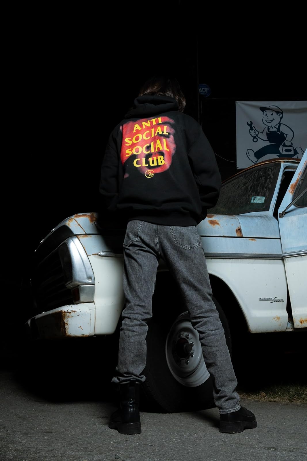 Anti Social Social Club Antisocialsocialclub Classic Hoodie Sudadera con Capucha Hombre